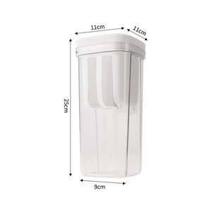 Machine à yaourt grec de 1100 ml avec filtre en acier inoxydable 304 à mailles fines, séparateur de lactosérum pour <span class=keywords><strong>fromage</strong></span> et lait végétal - Product Image 2