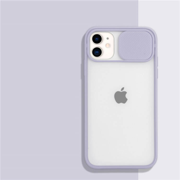 Slide camera cover phone Case Shockproof TPU Protect Mobile Phone Accessories for iPhone 12/iPhone 12 Pro/iPhone 12 Pro Max case
