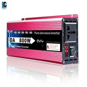 Convertisseur d'alimentation DC vers AC à onde sinusoïdale pure LCTC 12/24/48/60V, onduleur <span class=keywords><strong>800W</strong></span> <span class=keywords><strong>220V</strong></span>, <span class=keywords><strong>transformateur</strong></span> de tension certifié CE pour usage domestique - Product Image 1