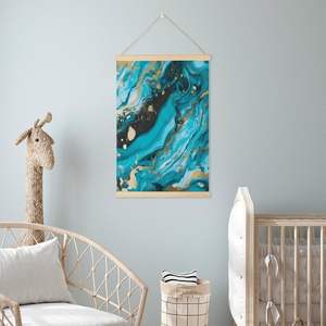 Póster Colgante Personalizado de Entrega Rápida con Barra de Plástico/Aluminio para Colgar en la Pared - Product Image 5