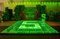 Piste de danse LED modulaire magnétique avec capteur de contact lumineux pour hôtels
