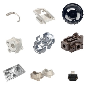 Couverture d'extrémité de pompe hydraulique usinée CNC de précision en aluminium, pièces personnalisées OEM de marque sur mesure - Product Image 1