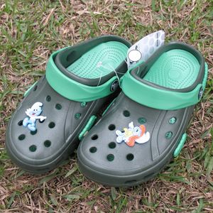 Sepatu sandal anak <span class=keywords><strong>EVA</strong></span>, Kasut bakiak <span class=keywords><strong>EVA</strong></span> dua warna kustom - Product Image 2