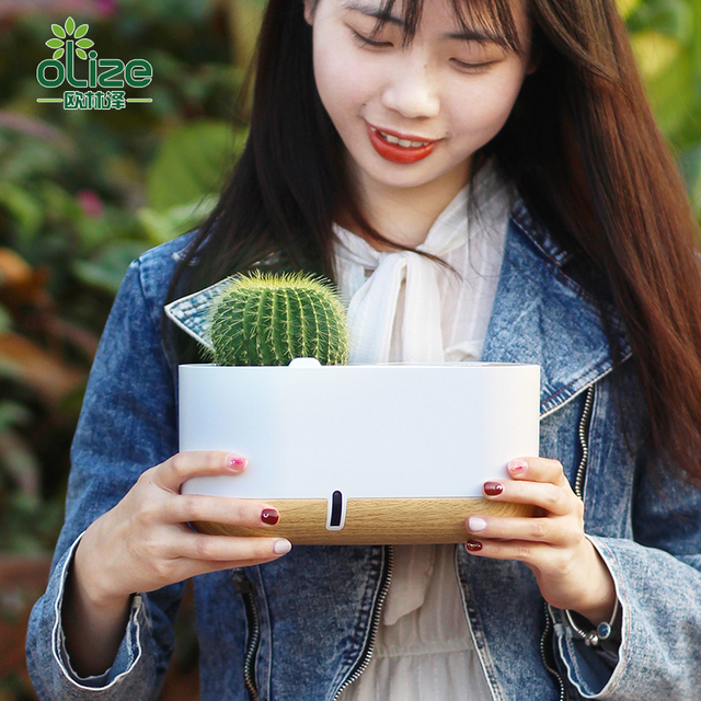 New Style Smart Multi-function Wireless Speaker Lazy Flower Pot with B Tooth Flowerpot