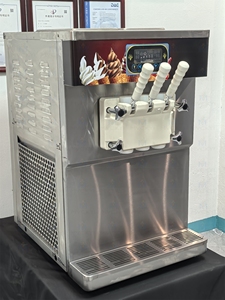 Mvckyi Bằng Sáng Chế 10 Chương Trình Thép Không Gỉ Dairy-Miễn Phí Ice Cream Hàng Loạt Tủ Đông Combo Ý Máy Nước Đá Cứng Máy Kem Máy - Product Image 3