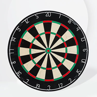 Langzeit-Lieferung: Sisal-Dartboard – Glatte, unverzerrte Sisalplatte für stabile, präzise Übungen – Dart-Zubehör