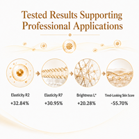 Poudre lyophilisée d'exosomes de ginseng ExoAion 10^10 particules, formule professionnelle pour un éclat nocturne, pour OEM, ODM, marque privée
