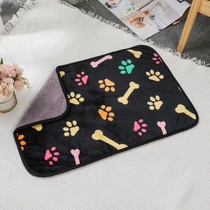 3er Pack wasserdichte warme Fleece-Haustier decken Wasch bare Kleintier käfig einlagen für Katzen Hamster Schweine Weiche Schlaf matte Pad Haustiere - Product Image 4