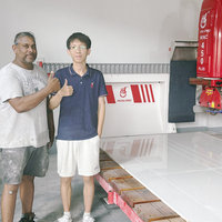 Mesin Gergaji Batu CNC 5 Axis Profesional untuk Meja Dapur Bentuk L dengan Fungsi Pemotongan Wastafel Otomatis