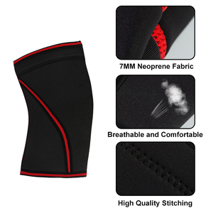 Özel 7mm Dizlikler + Kaldırma ve Dip Çalışmaları İçin Güç Kemeri + Halter Eldivenleri Spor Salonu Fitness Koruyucu Seti - Product Image 3