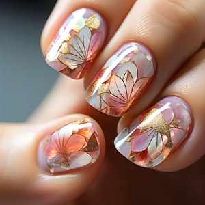 <span class=keywords><strong>Faux</strong></span> <span class=keywords><strong>Ongles</strong></span> Colorés à Tête Courte et Carrée, 24 Pièces, <span class=keywords><strong>Faux</strong></span> <span class=keywords><strong>Ongles</strong></span>, Fleurs Douces, Design Wearable, Art, Couverture Complète, Conseils de Manucure - Product Image 1