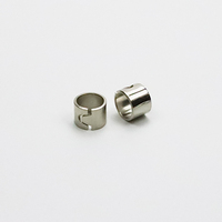 Carbon Steel Split Bushing Automotive Sleeve Spring Steel Retaining Ring Nickel Plated Zinc Plated Parts