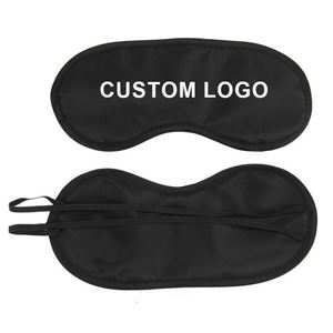 Masque de sommeil léger en polyester pour sublimation, cache-yeux en éponge douce pour voyage, sommeil, fête, jeu - Product Image 2