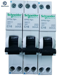 Interruptor Diferencial Residual IDPNA VIGI+ C16A 30mA, Dispositivo de Protección Contra Fugas, Interruptor Automático Miniatura de Sobrecarga H - Product Image 1