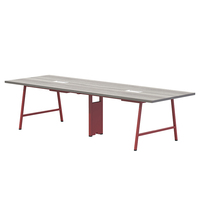 Table basse moderne en fer et ensemble de bureau mobile pour salon, mobilier de bureau à domicile, espace de détente et de pause thé