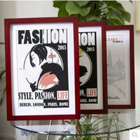 Cadre photo personnalisé en PVC, support d'image en plastique durable, impression UV moderne pour montage mural, présentation sur table, décoration intérieure, cadeaux