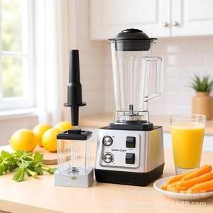 Licuadora de Alta Potencia Singers Chest Blender 1.2L, Licuadora Eléctrica de Acero Inoxidable para Jugos y Smoothies, Electrodoméstico de Cocina - Product Image 1