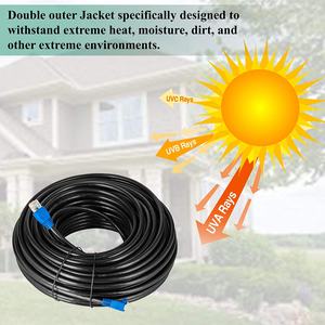 Câble Cat6 UTP extérieur, câble Cat6 étanche, <span class=keywords><strong>40m</strong></span> 50m, câble <span class=keywords><strong>Ethernet</strong></span> Cat6 - Product Image 5