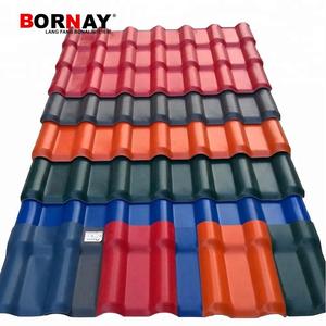 BORNAY Waterproof <strong>Plastic</strong> Pvc Roofing Sheet Corrugated Heat Insulated Asa Synthetic Resin <strong>Roof</strong> Tile Roofing <strong>Shingles</strong> - Product Image 1