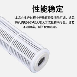 Cartucho de filtro de espina de pescado, prefiltro de malla de acero inoxidable y nailon de 10 pulgadas para máquina de limpieza de purificador de agua - Product Image 5