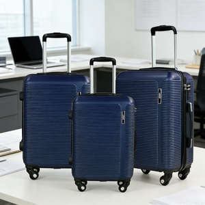 <span class=keywords><strong>Bagage</strong></span> <span class=keywords><strong>à</strong></span> <span class=keywords><strong>main</strong></span> léger de luxe avec serrure <span class=keywords><strong>à</strong></span> combinaison et roues universelles pour les voyages unisexes - Product Image 1