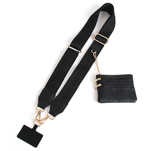 <span class=keywords><strong>Portafoglio</strong></span> con cerniera e cinturino per telefono cellulare alla moda personalizzato con <span class=keywords><strong>tracolla</strong></span> universale - Product Image 2