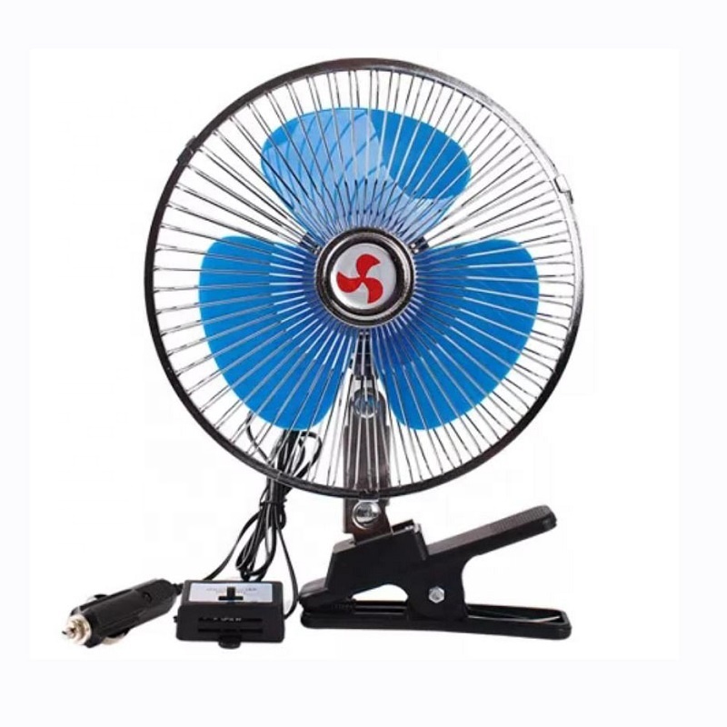 6-дюймовая мини-вентилятор автомобиля 12v 24v охлаждения Осциллирующий портативный автомобильный вентилятор