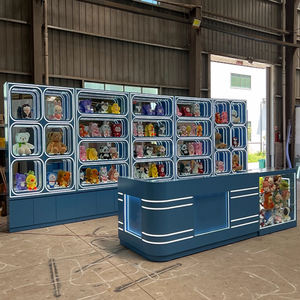 خزانة معدنية حديثة وصديقة للبيئة لتخزين الألعاب القطيفة الصغيرة سهلة التجميع - Product Image 1