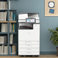 Mesin fotokopi Ricoh IM C6000 Refurbished warna tangan kedua multifungsi peralatan kantor penjualan pabrik