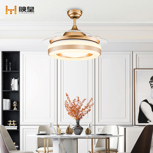 Bộ Đèn LED Quạt Trần 36/<span class=keywords><strong>42</strong></span> Inch, Điều Khiển Từ Xa Không Phát Ra Tiếng, Có Thể Thu Vào - Product Image 2