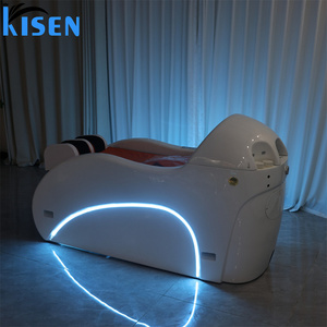 Sillón de lavado de cabello para salón con spa capilar, masaje tailandés, pedicura eléctrica y masaje, tipo cama de belleza - Product Image 3