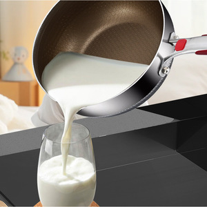 Olla para leche antiadherente Clang de 24 cm, sartén de acero inoxidable para comida de bebé y uso diario - Product Image 1