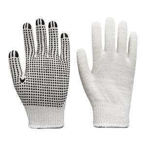 Vietnam PVC Dot Coated CVC Safety Gloves Breathable Washable Grip Gloves for Warehouse Handling Packaging Work - Product Image 6