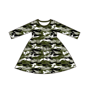 Fabricant Personnalisé Pyjamas pour Bébés Imprimés DTG, Vêtements pour Tout-Petites Filles, Tenues Assorties pour Sœurs, Robes en Bambou pour Filles, Offre Mystère - Product Image 5