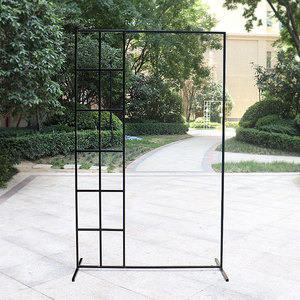Support de décoration de scène de mariage pliable et détachable, forme carrée ou rectangulaire, <span class=keywords><strong>arche</strong></span> de toile de fond métallique pour mariage - Product Image 6
