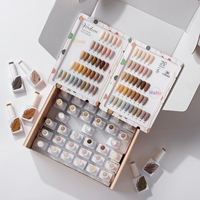 Vernis Gel Couleur Vendeeni Kit en Gros Vernis Gel Set Couleur Marron OEM Marque Privée Fournitures Non Toxiques Vernis à Ongles Salon