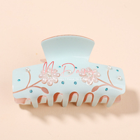 Mi daiery – pinces à cheveux en acétate de cellulose, perle fleur, queue de cheval, mode de montage, pince à cheveux pour femmes, vente en gros, 223413