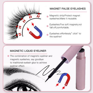 Fabricants de <span class=keywords><strong>cils</strong></span> magnétiques étanches à <span class=keywords><strong>l</strong></span>'<span class=keywords><strong>eau</strong></span> <span class=keywords><strong>Faux</strong></span> <span class=keywords><strong>cils</strong></span> 3D avec eyeliner et pince à épiler Nouveaux styles de <span class=keywords><strong>cils</strong></span> magnétiques - Product Image 5