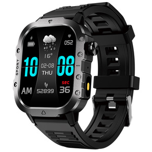 Nouvelle Arrivée H12 Carrée, Montre Intelligente Mode en Silicone avec Écran Tactile TFT, Appel BT, Compatible Android et iOS, Surveillance de l'Oxygène Sanguin et de la Fréquence Cardiaque, Fitness et Sport - Product Image 3