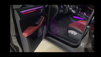Luz Ambiental Dinámica de Fibra de Carbono Cardoo Upgrade Starry para Porsche Macan 2018+, Accesorios de Iluminación Ambiental para el Interior del Automóvil