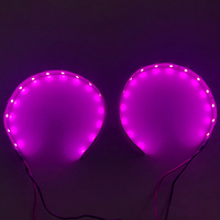 Module LED universel 7 couleurs à commutation multi-modes Effet Yeux de Démon 12V 24V avec puces OSRAM pour rétrofit de projecteur Bi-LED automobile