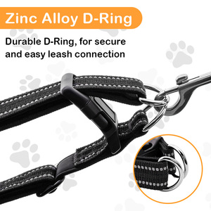 <span class=keywords><strong>Collar</strong></span> Luminoso para Perro de 2 Tamaños, Ajustable y Recargable, <span class=keywords><strong>Collar</strong></span> Reflectante para Perros, Antipérdida Nocturna, Productos para Perros - Product Image 4