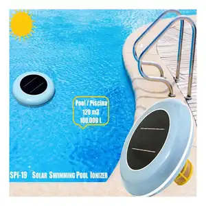 Hoge Kwaliteit Draagbare Waterreiniger Zonne-Energie Zwembad Ionisator Voor Zwembad
