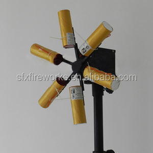 Fase di mulino a vento elettrico batteria ricaricabile Macchina di Fuochi D'artificio di Nozze Fase di Coperta di Filatura Fontana Fredda Pyro - Product Image 3