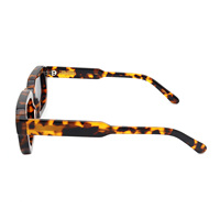HA24455 Nouvelle Arrivée Vente en Gros Lunettes de Soleil Polarisées TAC Personnalisées Montures Carrées Vintage Premium en Acétate Épais