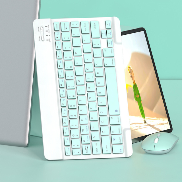 ultra Slim Portable Custom Japanese Spanish bluetooth Tablet Keyboard Mini Wireless Keyboard External Keyboard