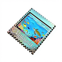 Colección de Imanes Decorativos Conmemorativos del Turismo de las Ciudades de Kuala Lumpur, Penang y Putrajaya, Malasia