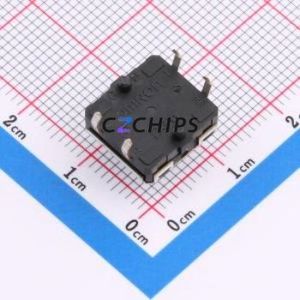 B3W-4050 Tactile Switch Through hole-4P,12x12mm Switch Single Pole Single Throw Rectangle Button 1.96N Through Hole - Product Image 2