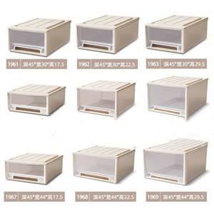 Bolsa de zapatos para el hogar, contenedor de Zapatos de deporte de acrílico transparente, cuadrado, transparente, magnético, apilable, plegable, PP - Product Image 5