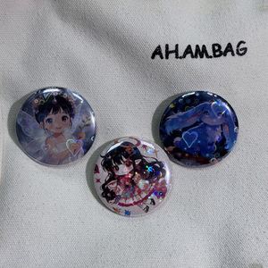 Pins Personalizados de Alta Definición con Personajes de Anime Japonés, Insignias Intercambiables, Pins de Movimiento de Anime, Botones de Metal - Product Image 5